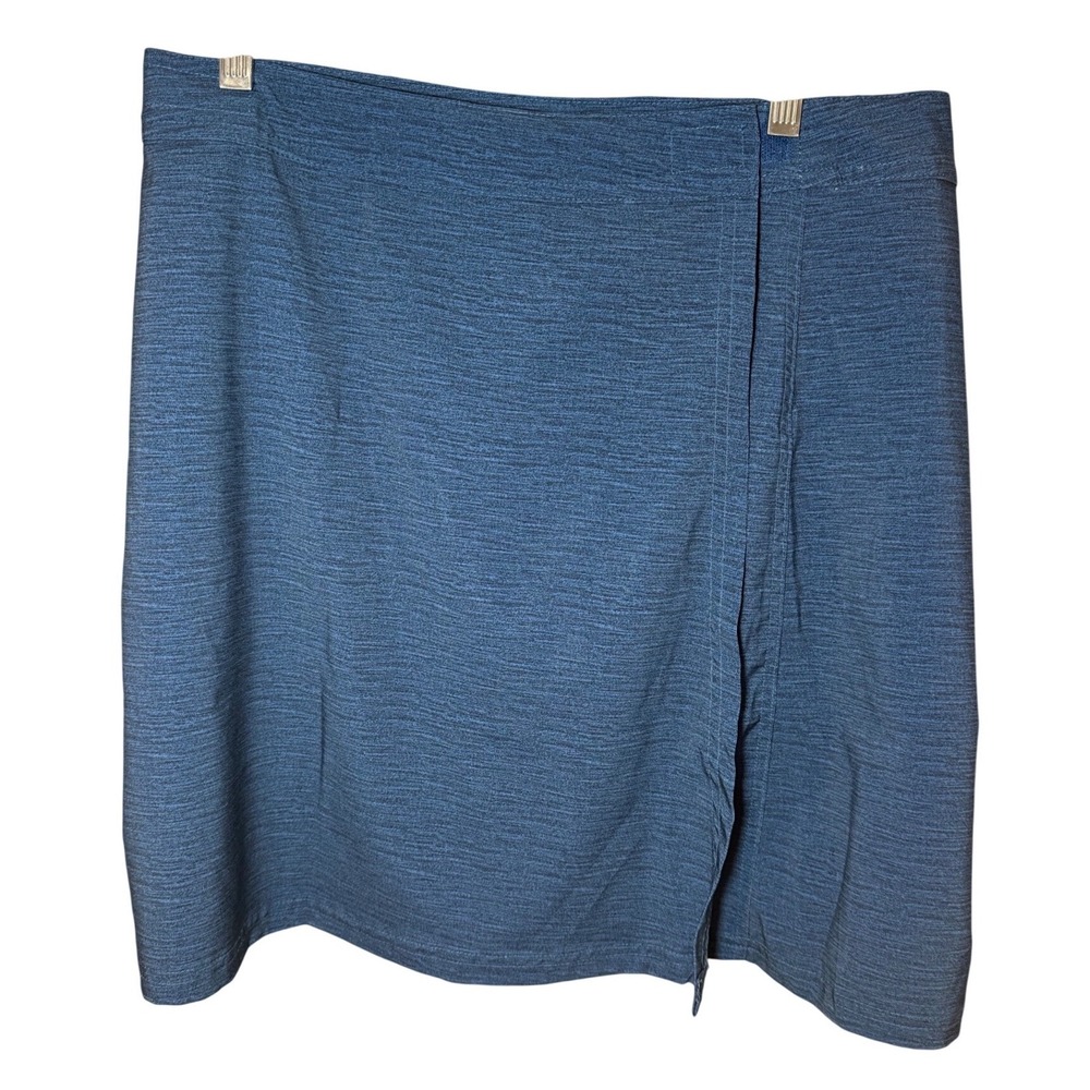 RipSkirt Hawaii Wrap Skirt Blue Length 2 Size Medium